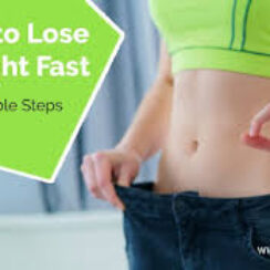 How to lose weight fast